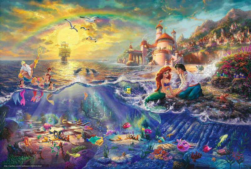 Ariel and the Little Mermaid