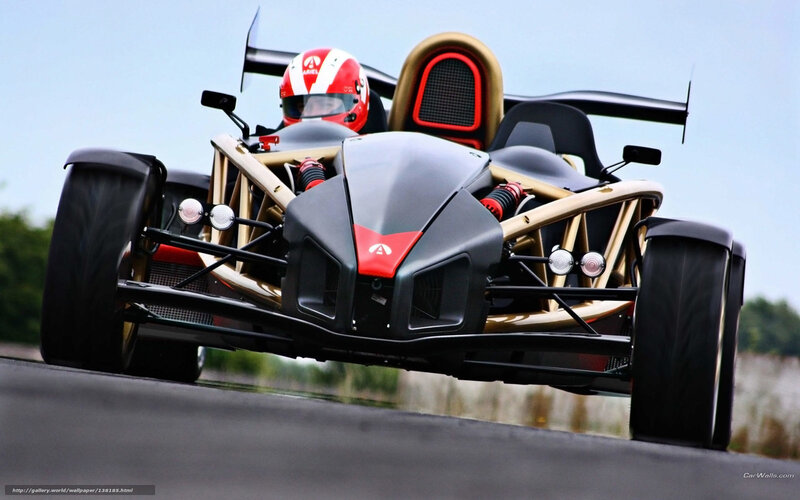 Ariel Atom Race Car — Black, Dynamic