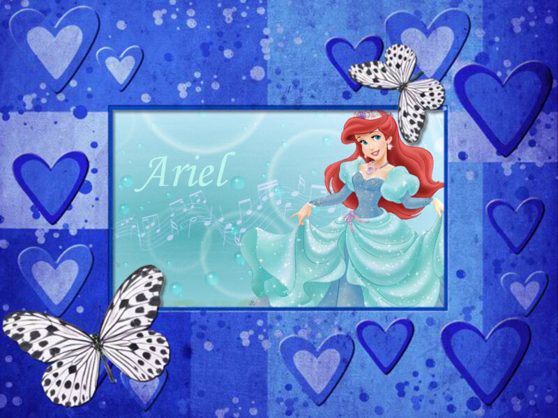 Ariel in a Blue Dress — Dreamy