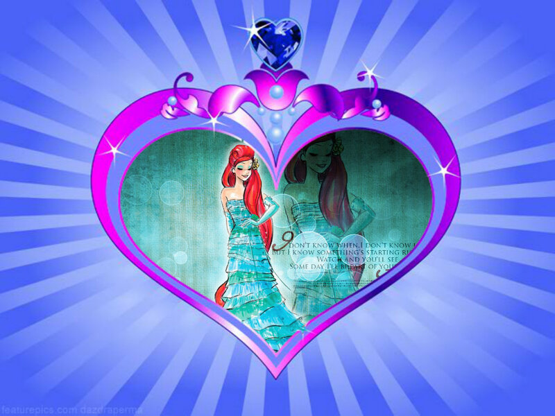 Ariel in a Blue Dress