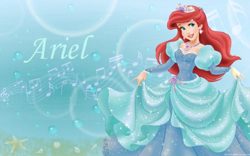Ariel in Blue Dress