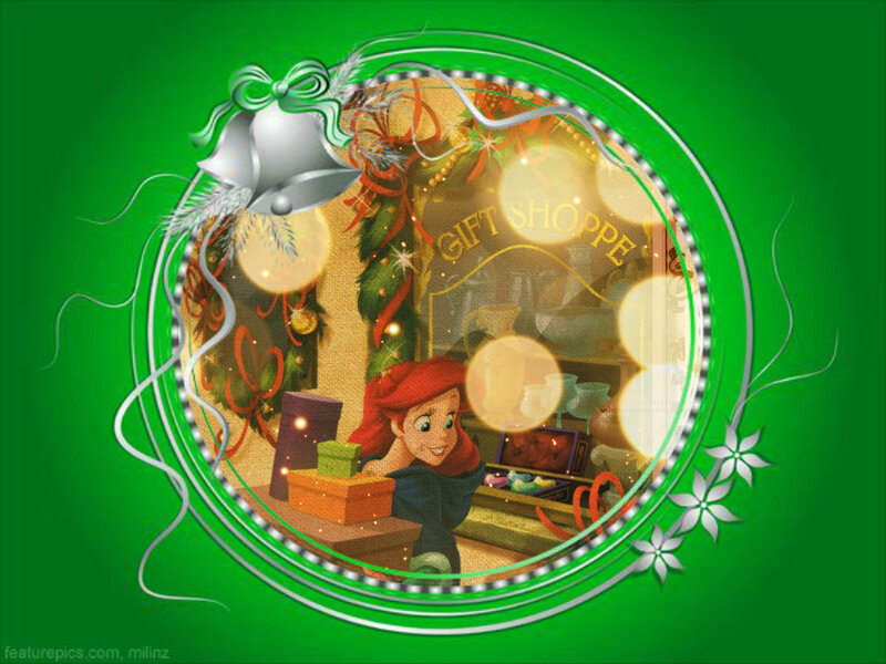 Ariel in Gift Shop