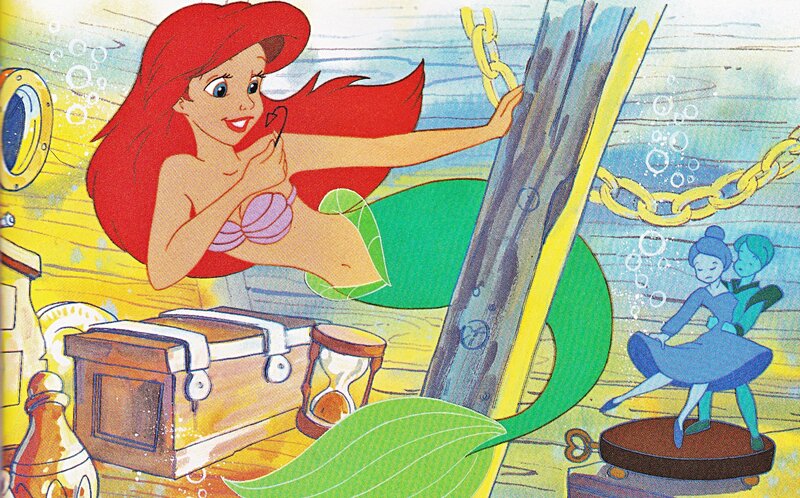 Ariel in Shipwreck