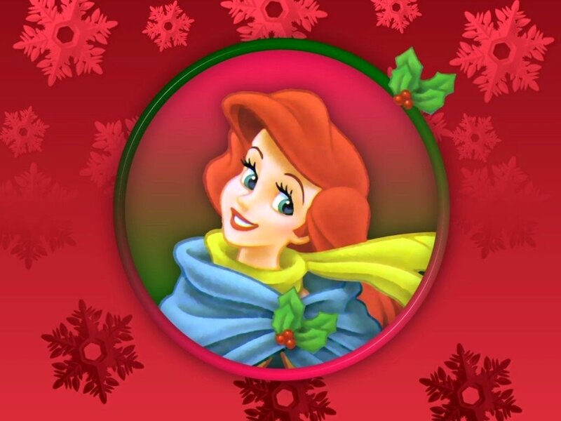 Ariel in Winter Clothes