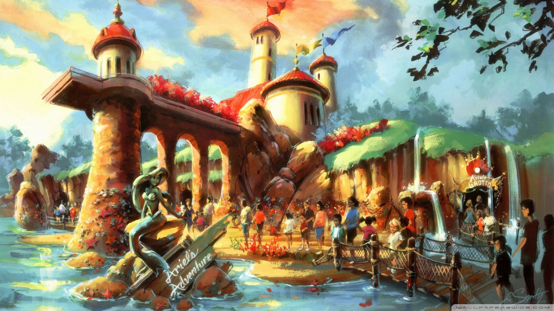 Ariel's Adventure attraction