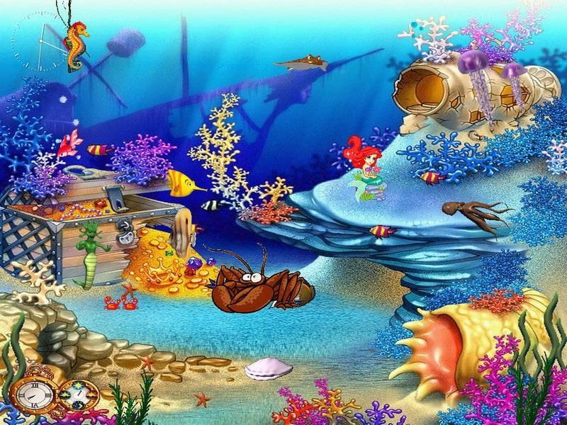 Ariel's underwater adventure