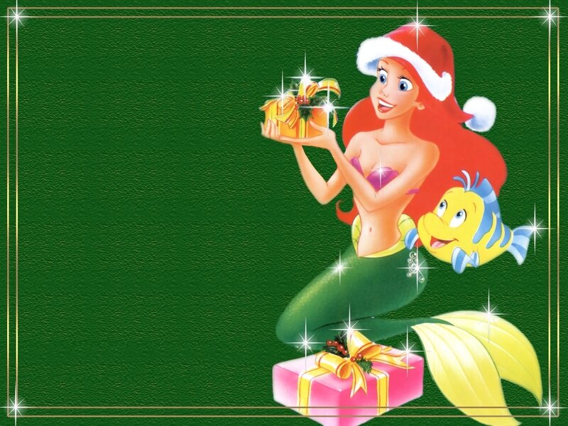 Ariel with Gift
