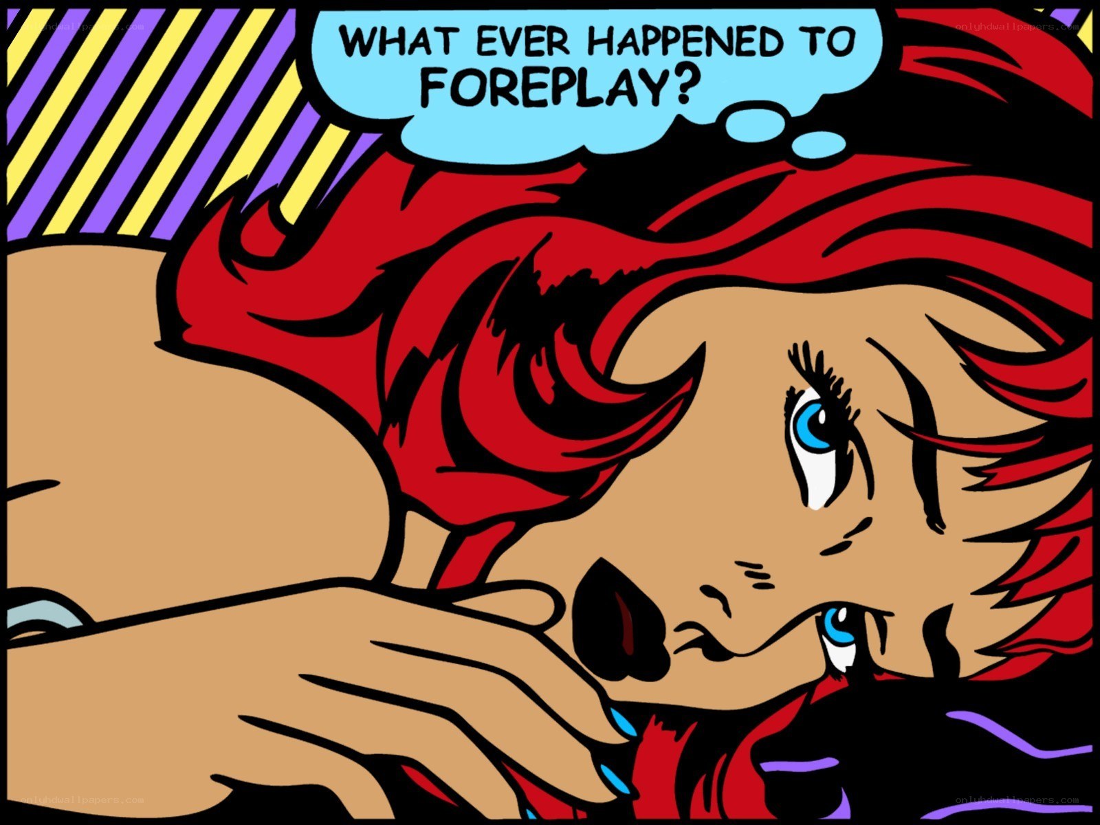 Ariel wonders about foreplay