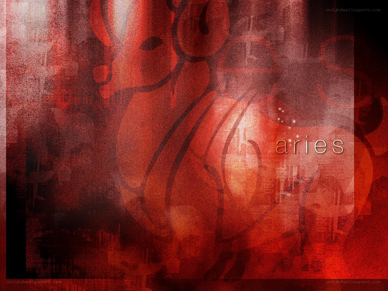 Aries zodiac sign art
