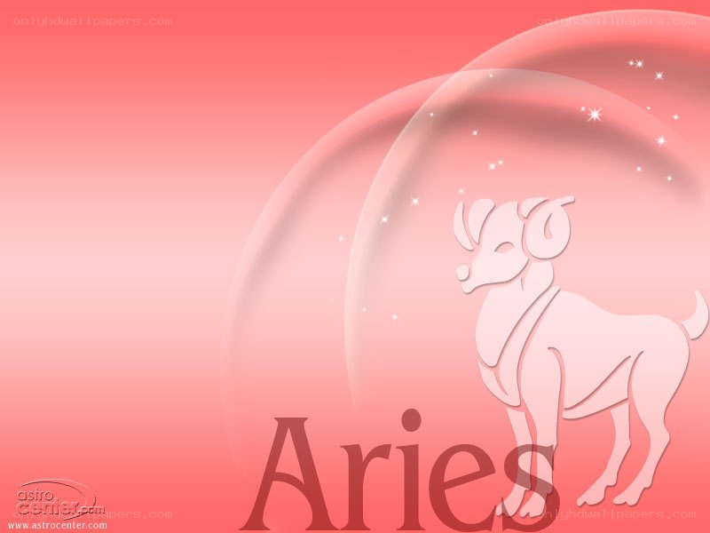 Aries zodiac sign wallpaper