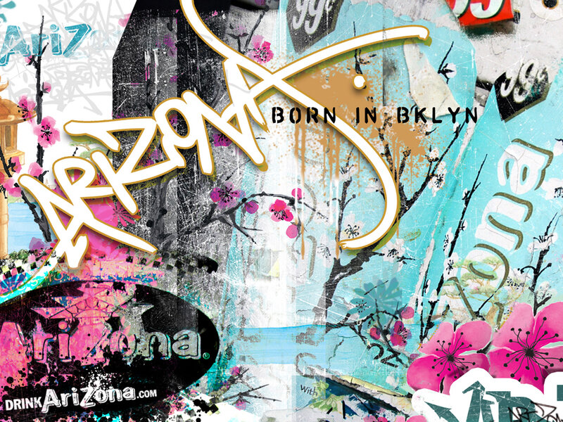 Arizona brand collage art