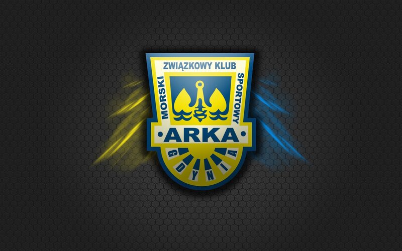 Arka Gdynia Logo — Black