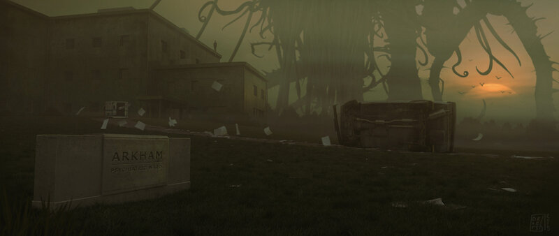Arkham Psychiatric Ward