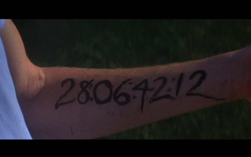 arm with date written on it