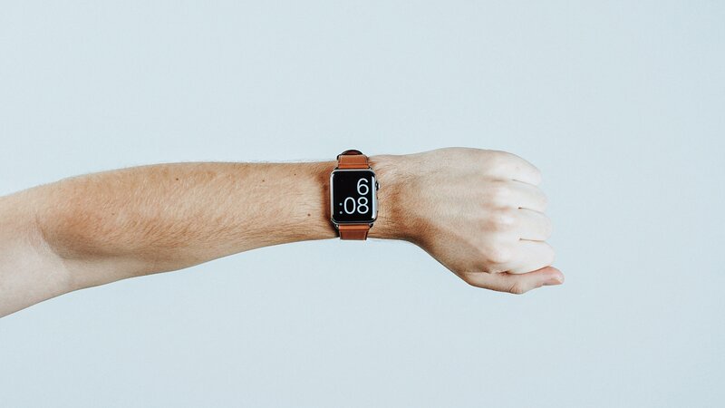 Arm with Smartwatch