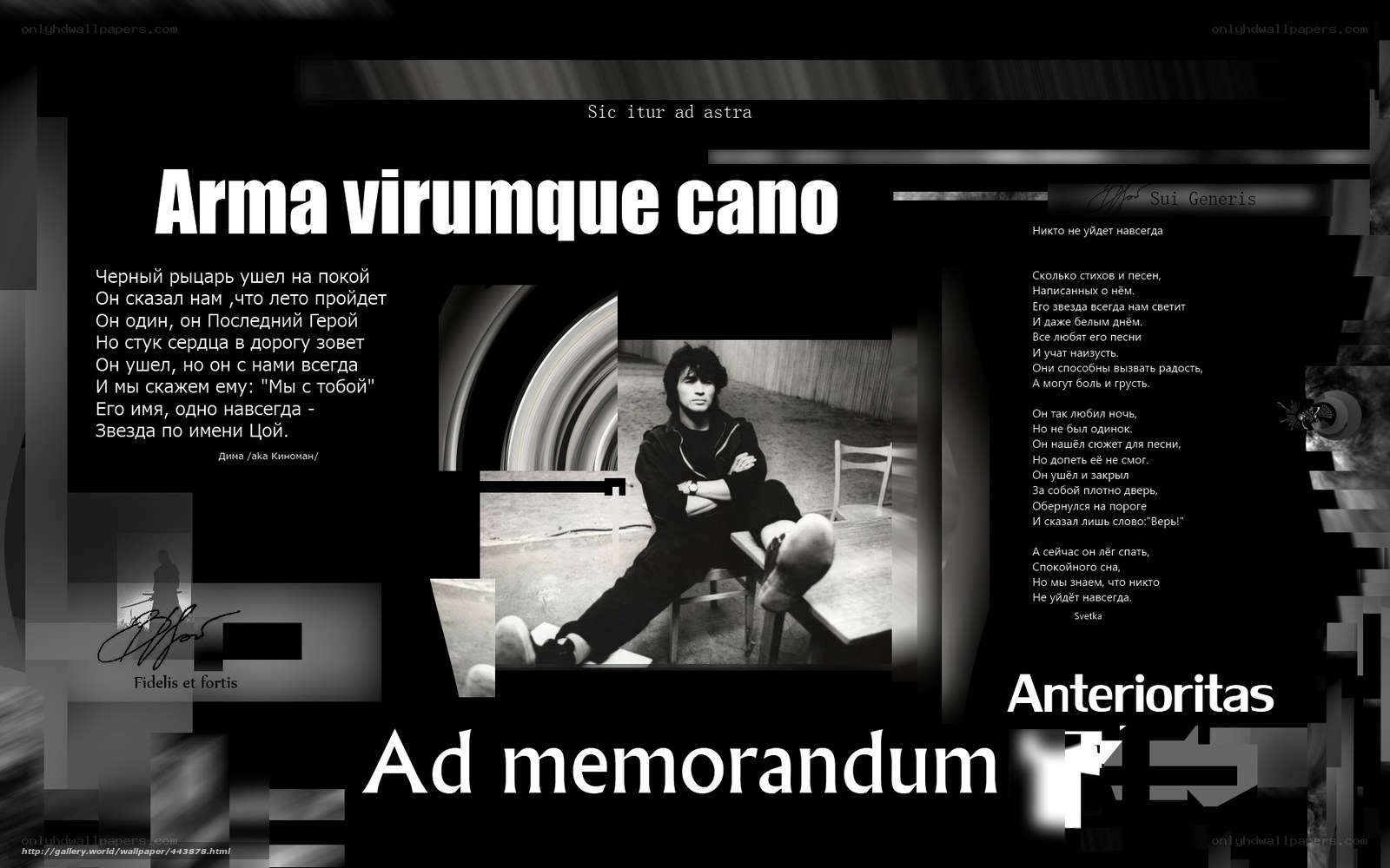 Arma virumque cano