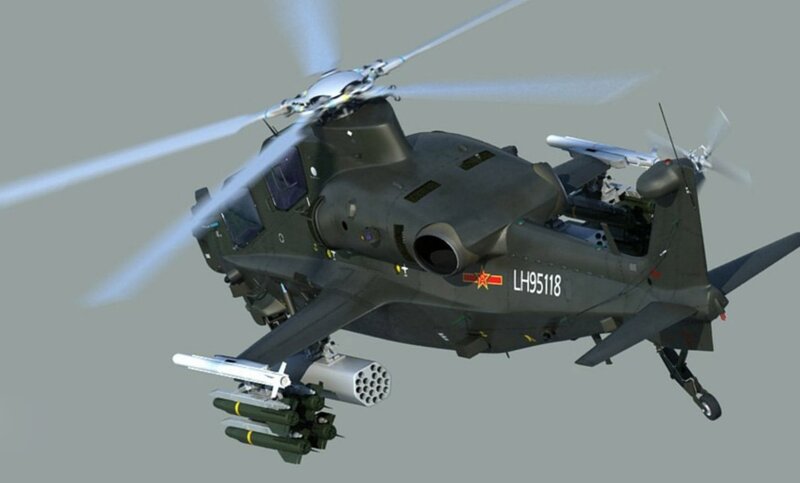 Armed Attack Helicopter — Gray, Neutral