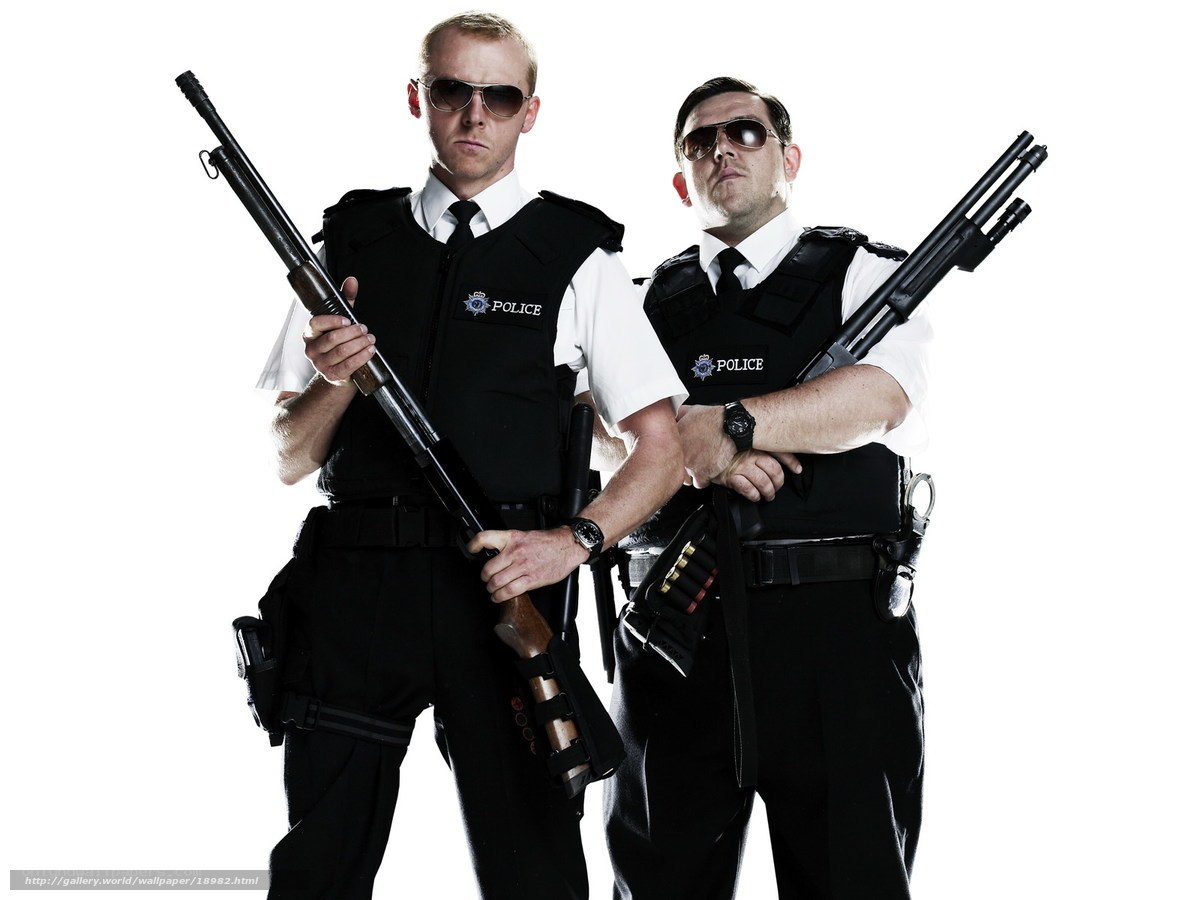 armed police officers in uniform