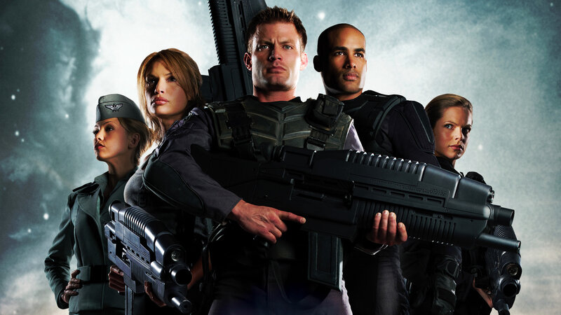 Armed Soldiers in Space