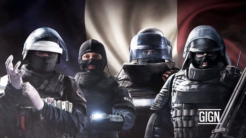 Armed Tactical Officers — Black, Dramatic