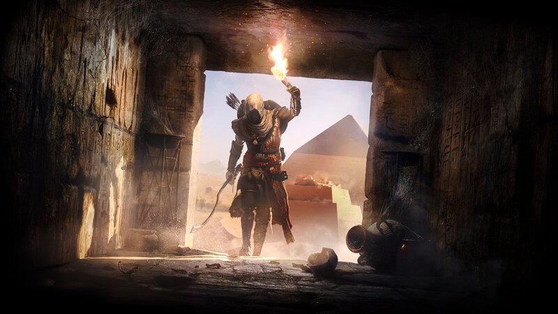 Armed Warrior with Torch