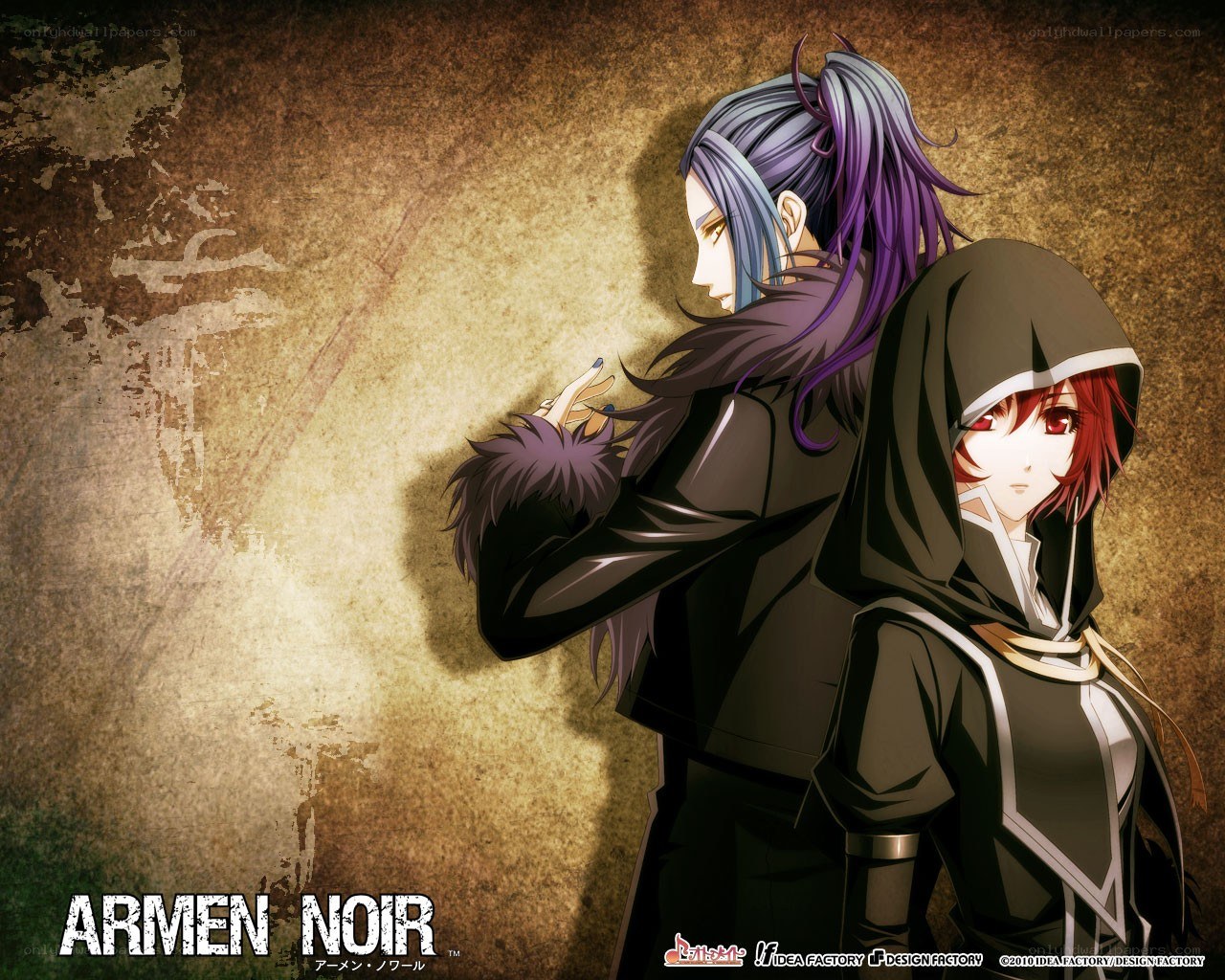 Armen Noir anime characters