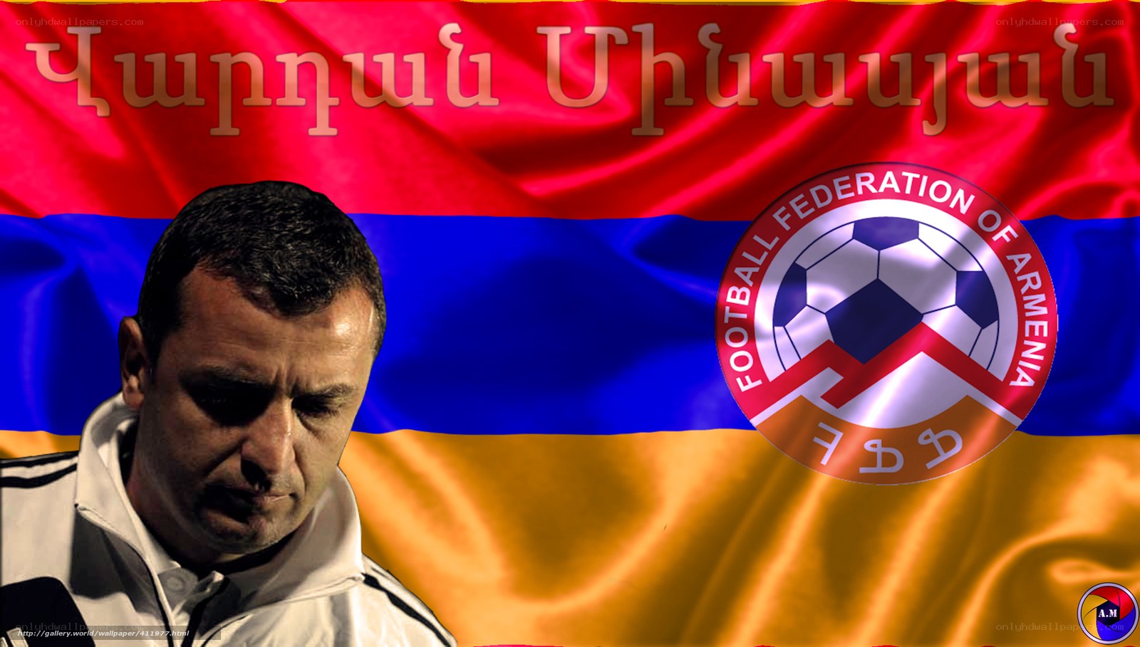 Armenian football federation logo