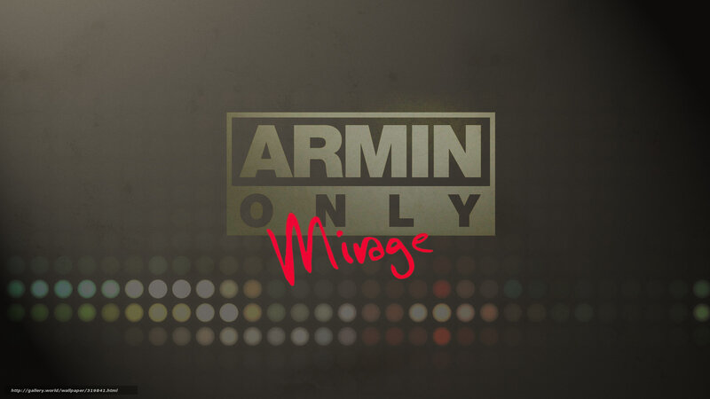 Armin Only Logo — Black, Dark