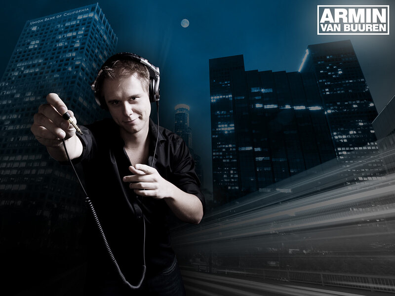 Armin van Buuren in city
