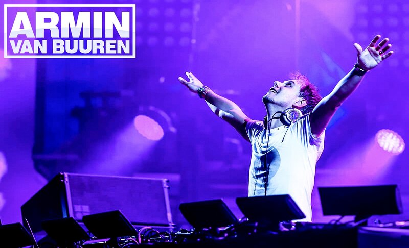 Armin van Buuren performing