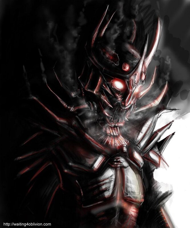 Armored Alien Creature — Black