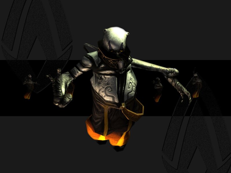 armored alien figure