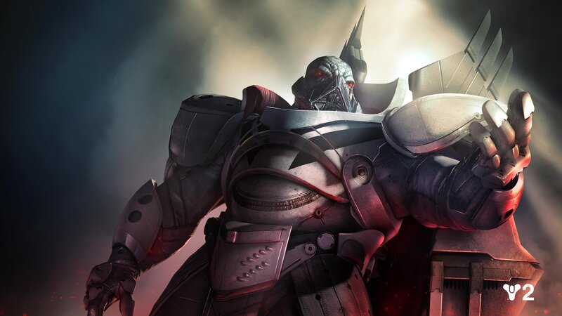 Armored Alien Warrior — Gray