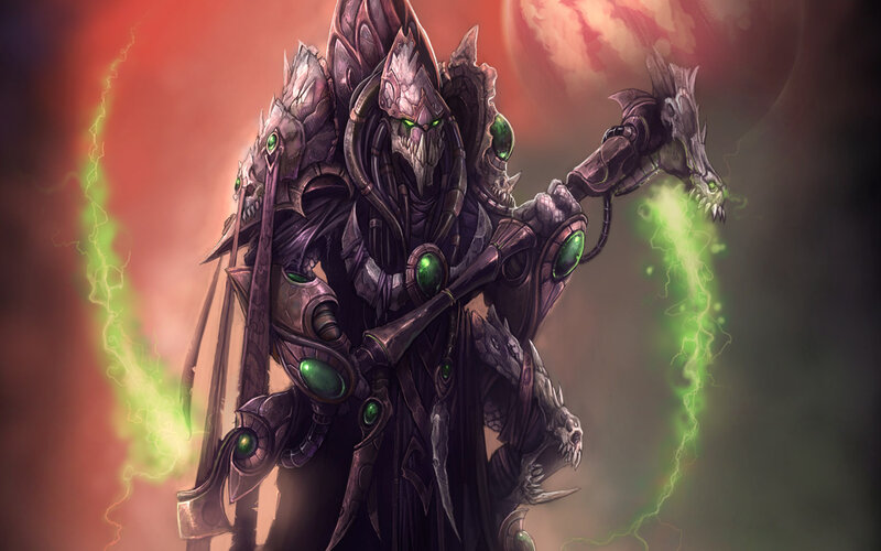 Armored Alien Warrior — Purple