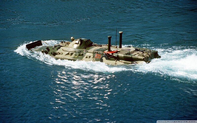 Armored Amphibious Vehicle — Green, Active