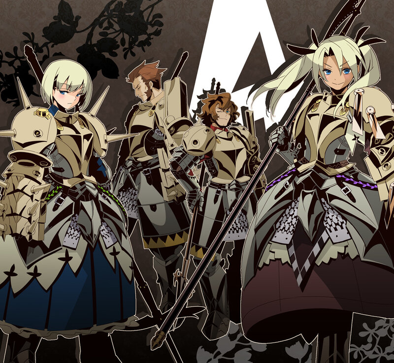 armored anime warriors