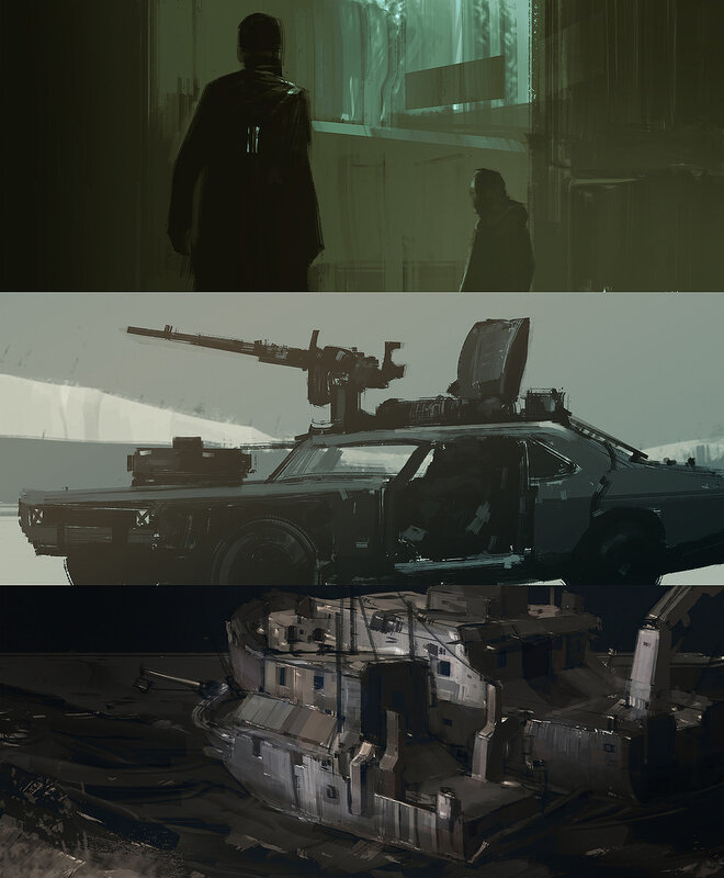 Armored Car and Boat