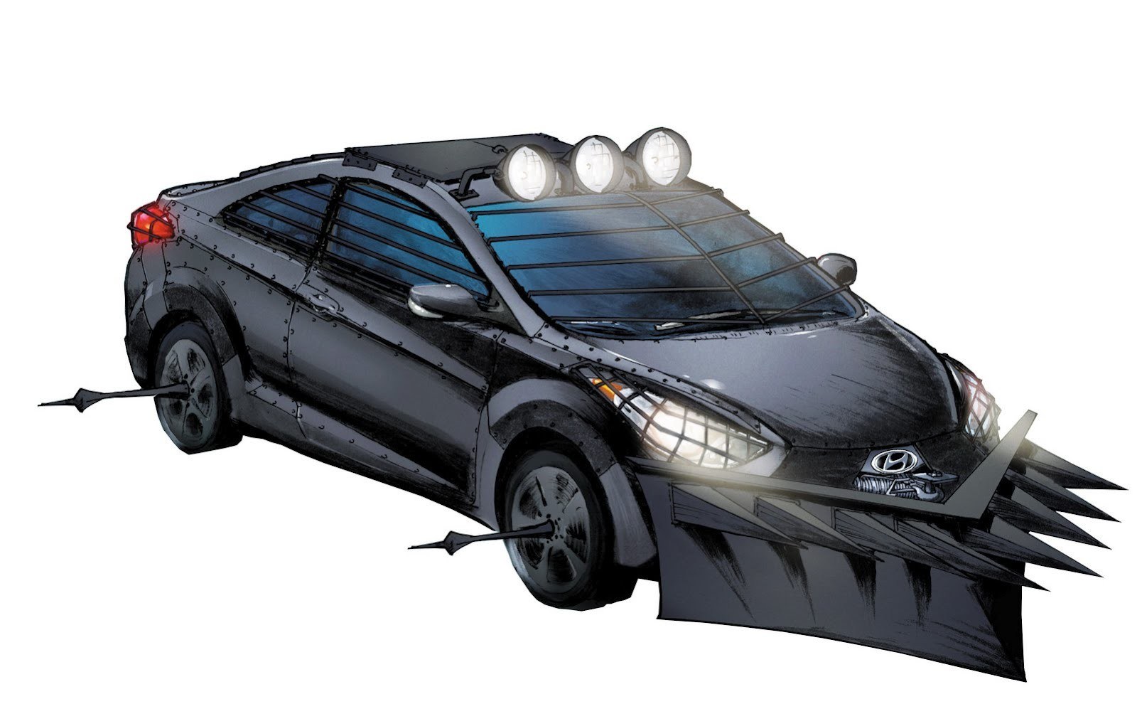 armored car concept art