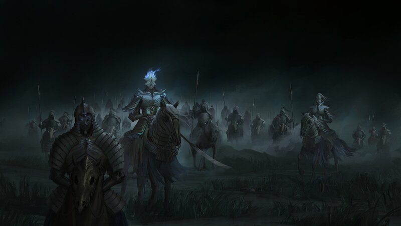 Armored Cavalry in Fog
