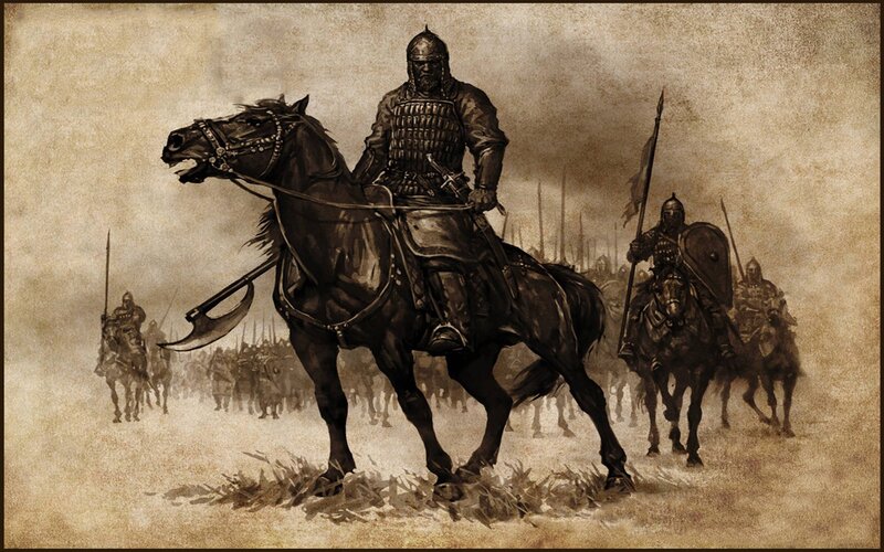 Armored Cavalry on Horseback