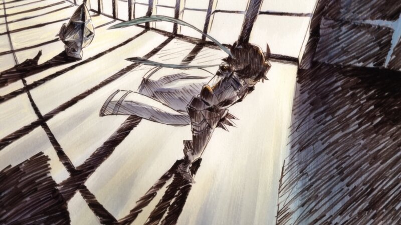 Armored Character Falling