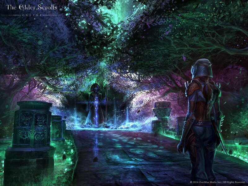 Armored Character in Forest — Green