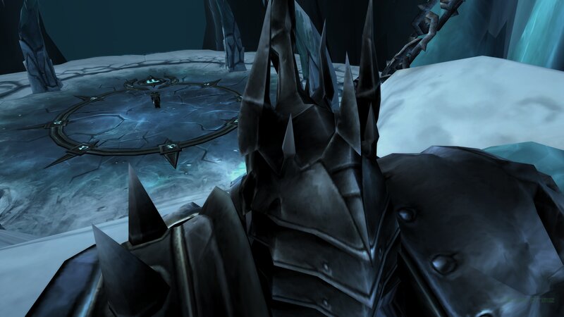 Armored Character in Ice
