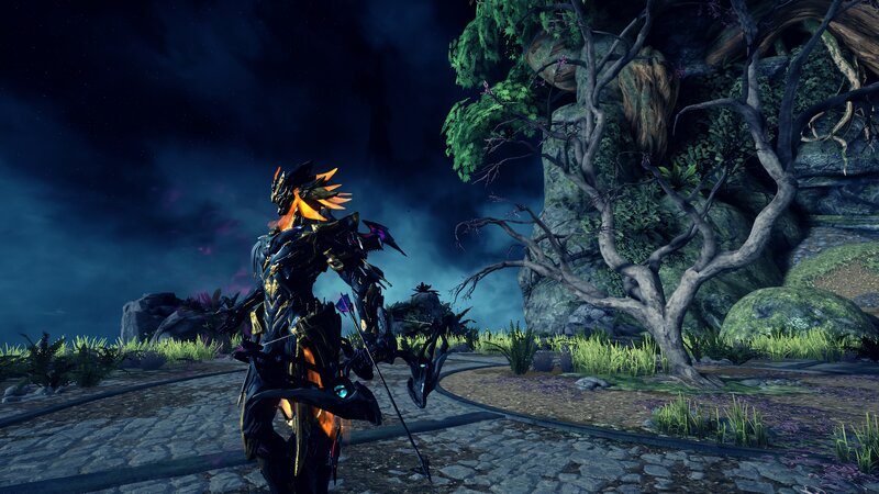 Armored Character with Bow