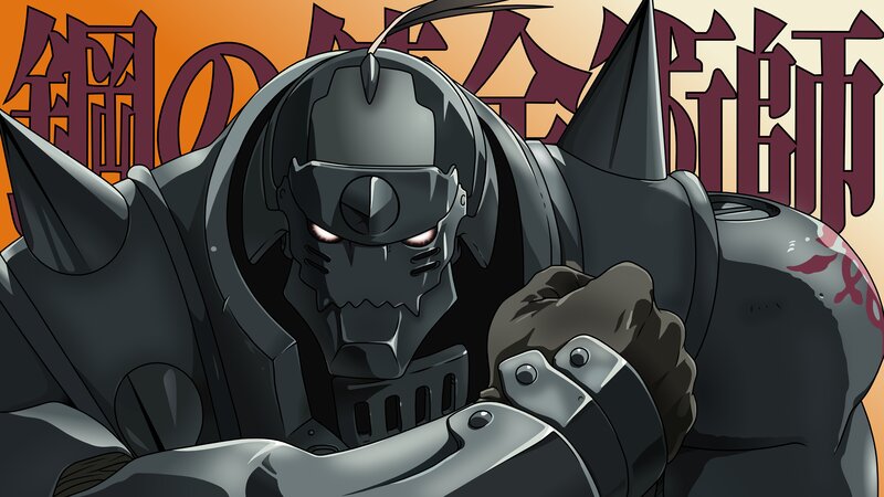 Armored Character with Glowing Eyes — Black