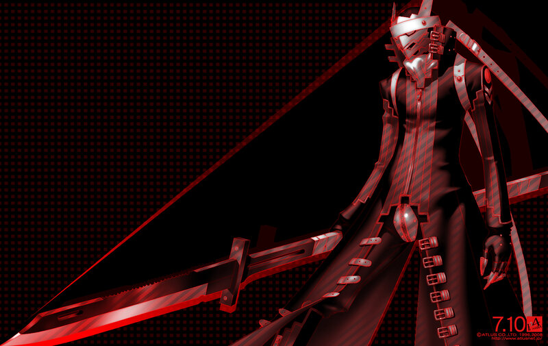 Armored Character with Sword — Black