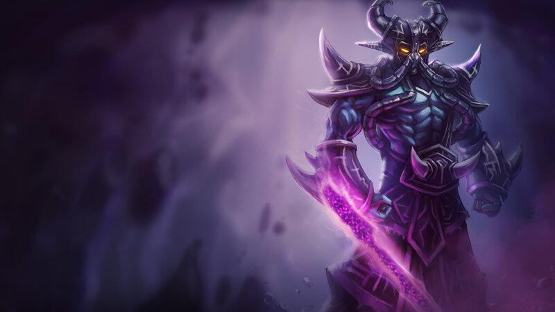 Armored Demon Warrior — Purple