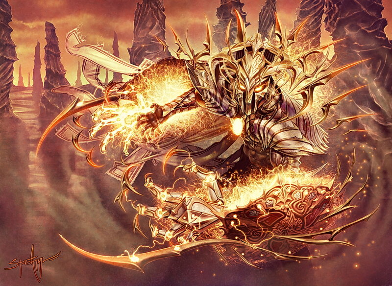 Armored Dragon in Battle