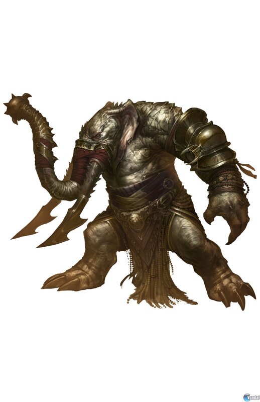 armored fantasy creature warrior