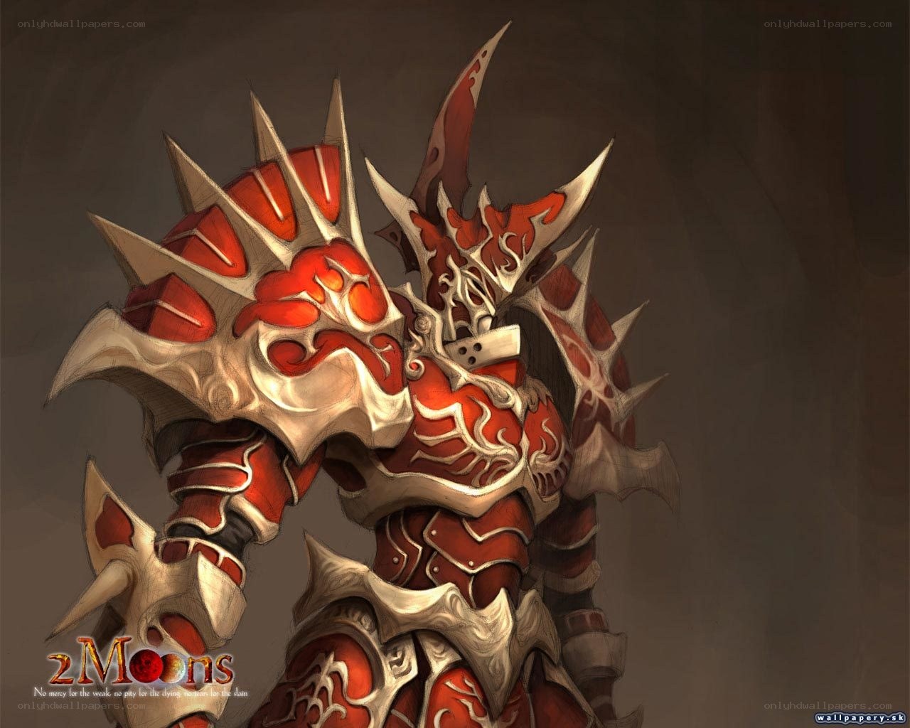 armored fantasy warrior
